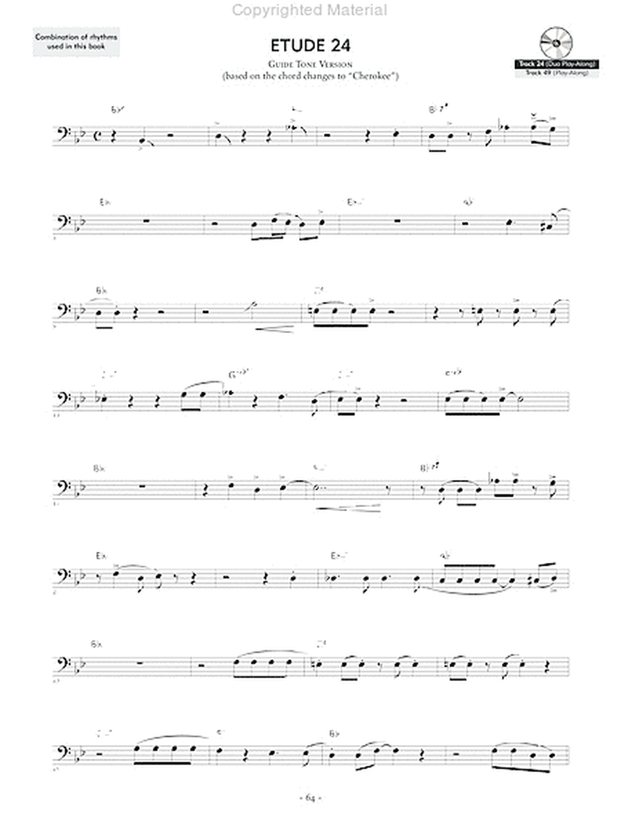Reading Key Jazz Rhythms -- Trombone image number null