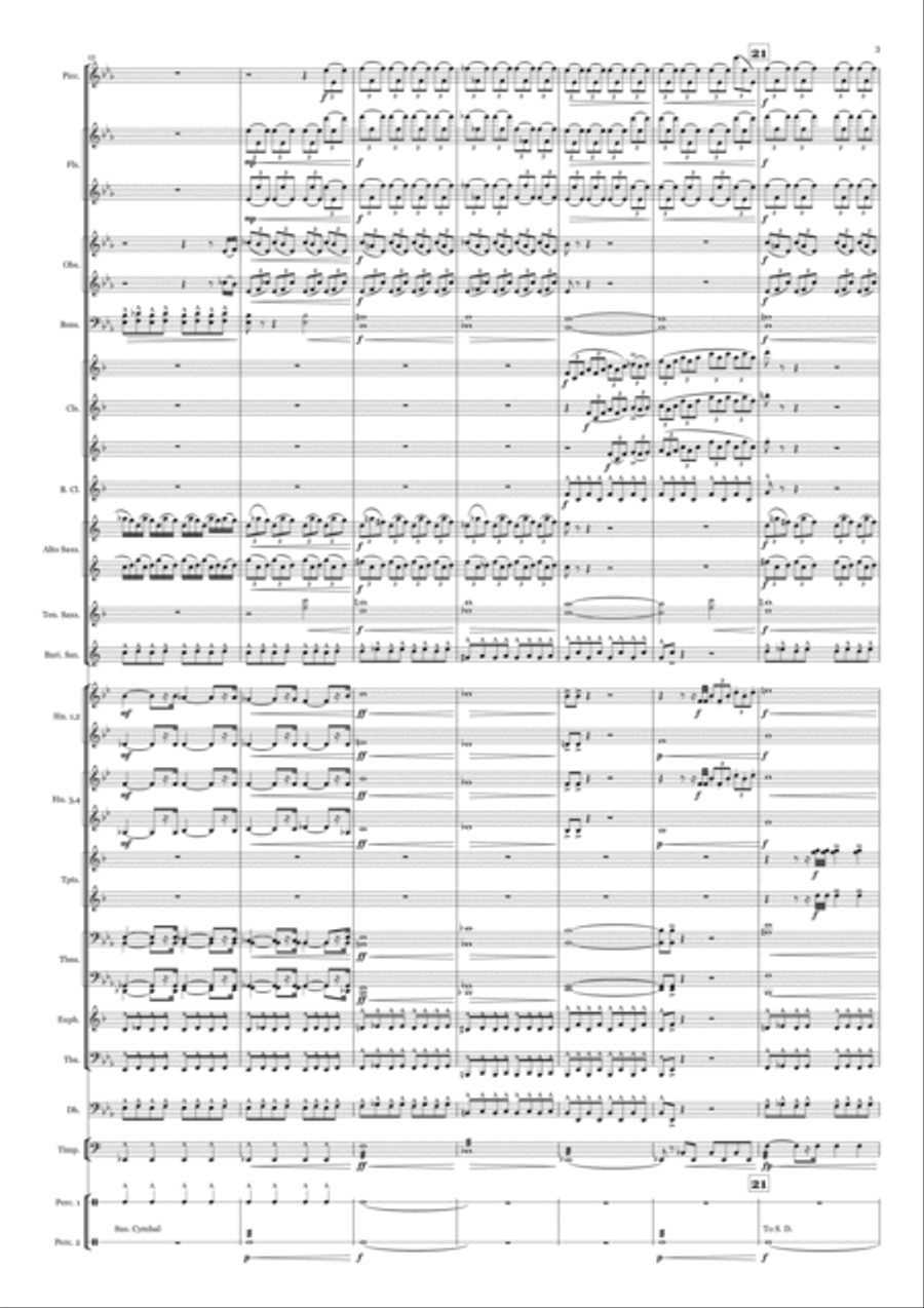 Concert Overture No.2 Concert Overture No.2 Concert Band scores gallery preview page 5