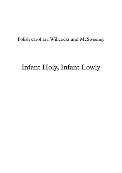 Infant Holy, Infant Lowly - Clarinet solo image number null