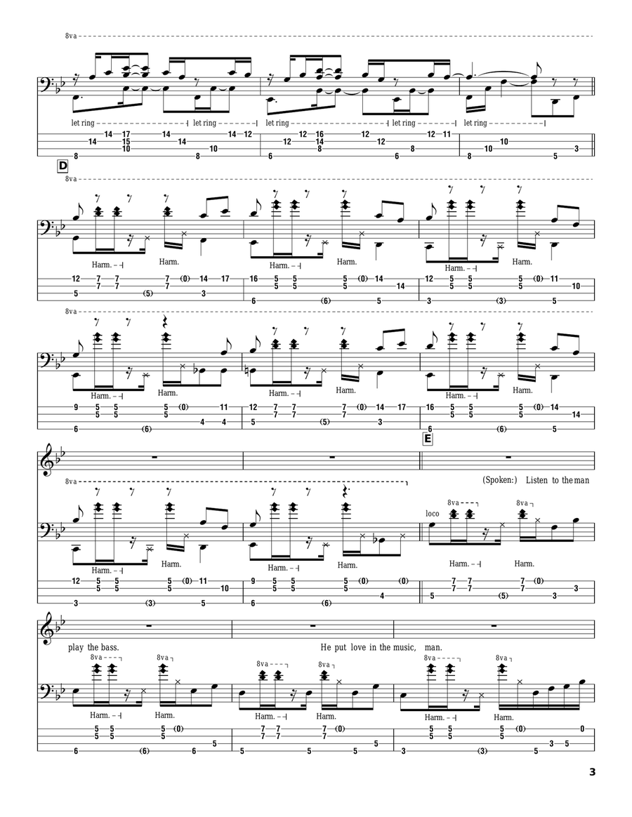 More Love Electric Guitar scores gallery preview page 3