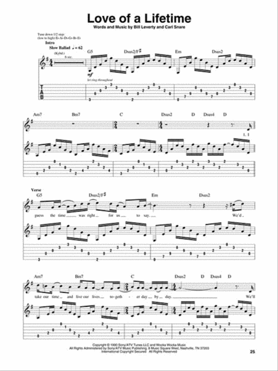 Acoustic Unplugged Acoustic Guitar scores gallery preview page 5