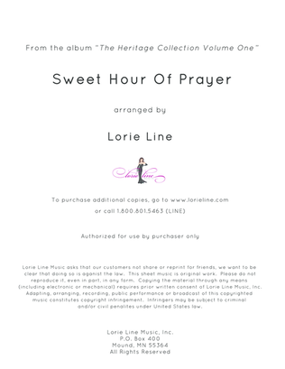 Book cover for Sweet Hour Of Prayer
