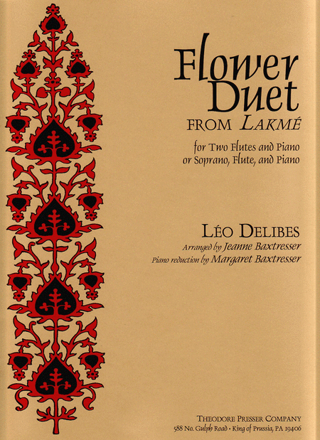 Leo Delibes
: Flower Duet-2Flute/Piano