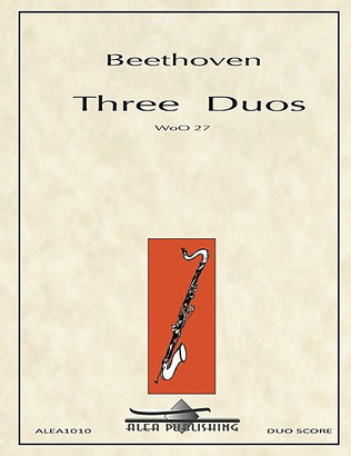 Book cover for Three Duos