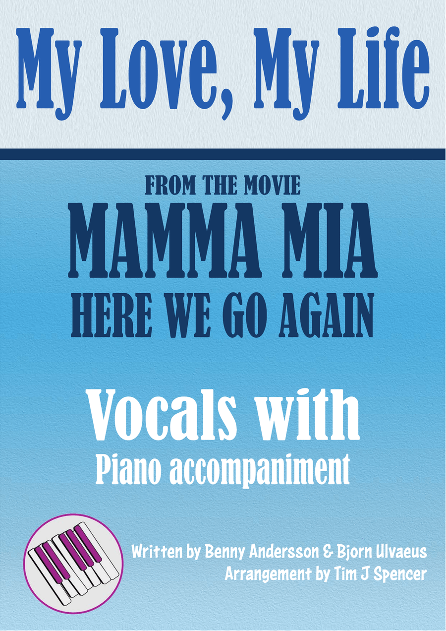 My Love My Life Piano, Vocal scores gallery preview page 1