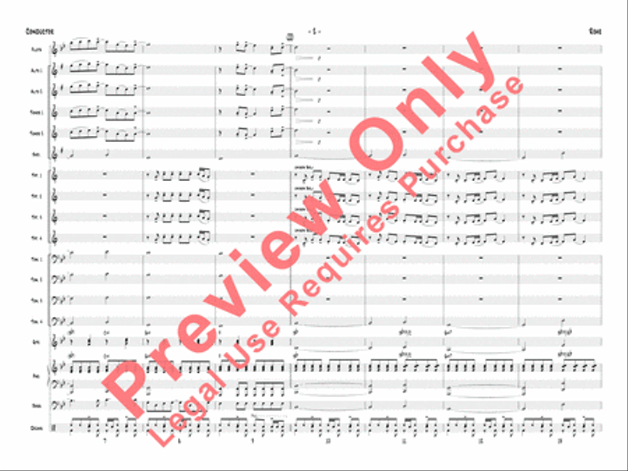 Roar Jazz Ensemble scores gallery preview page 5