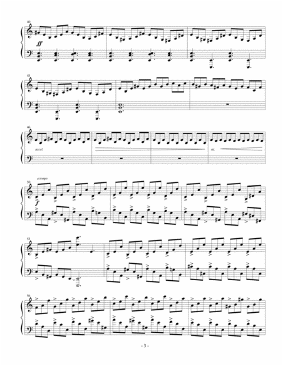 Sonata in A minor Sonata in A minor Piano Solo scores gallery preview page 4