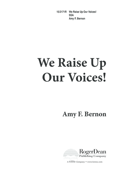 We Raise Up Our Voices!