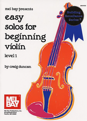 Easy Solos for Beginning Violin - Level 1