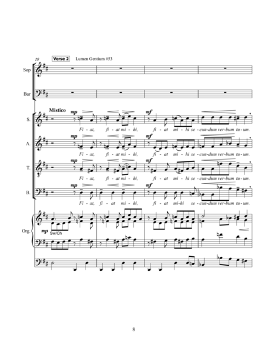 A Marian Tripych 4-Part scores gallery preview page 8