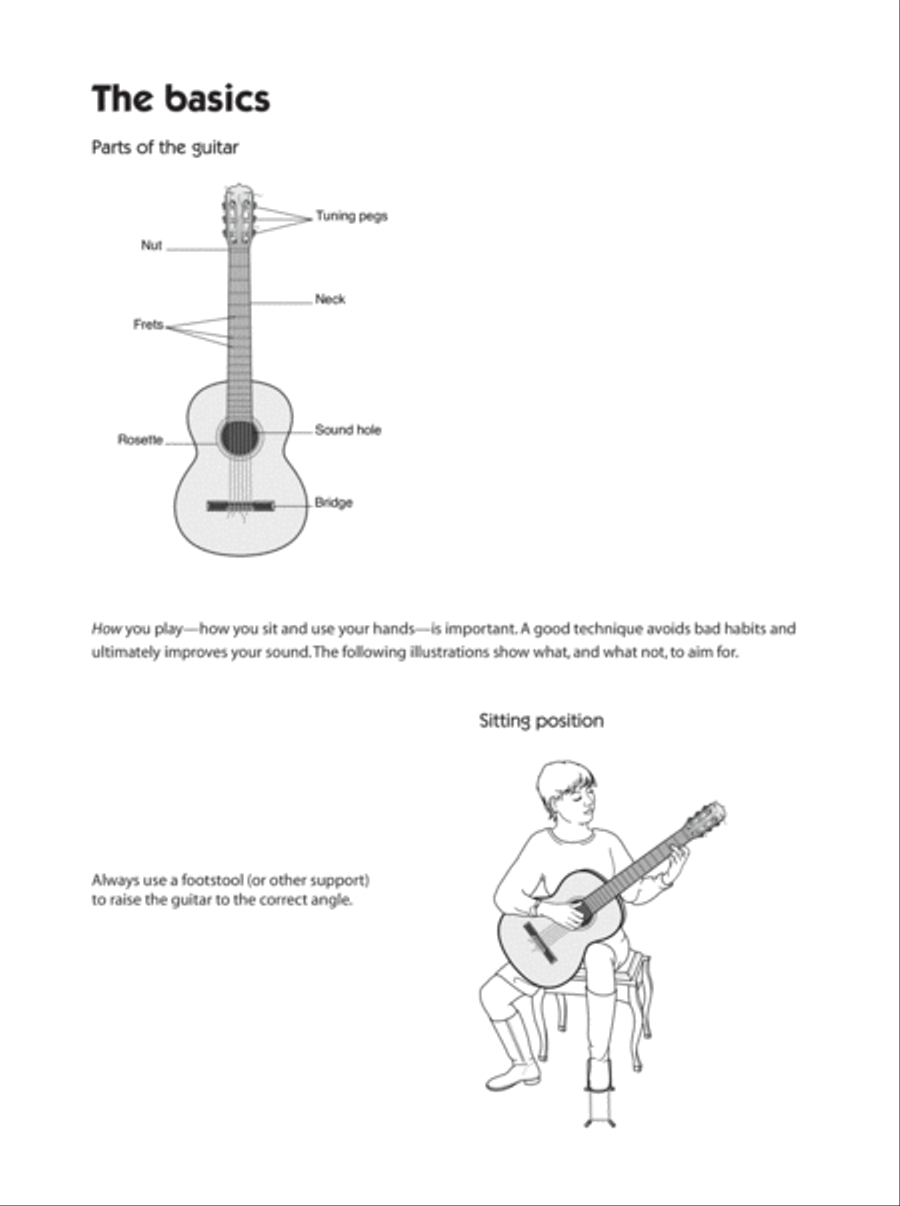 Enjoy Playing Guitar Tutor Book 1 + CD Acoustic Guitar scores gallery preview page 2
