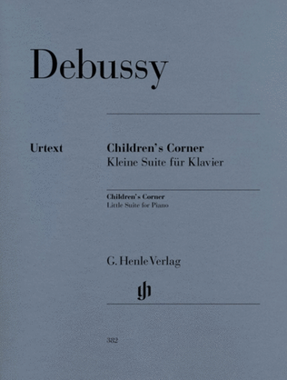 Book cover for Debussy - Childrens Corner Suite For Piano