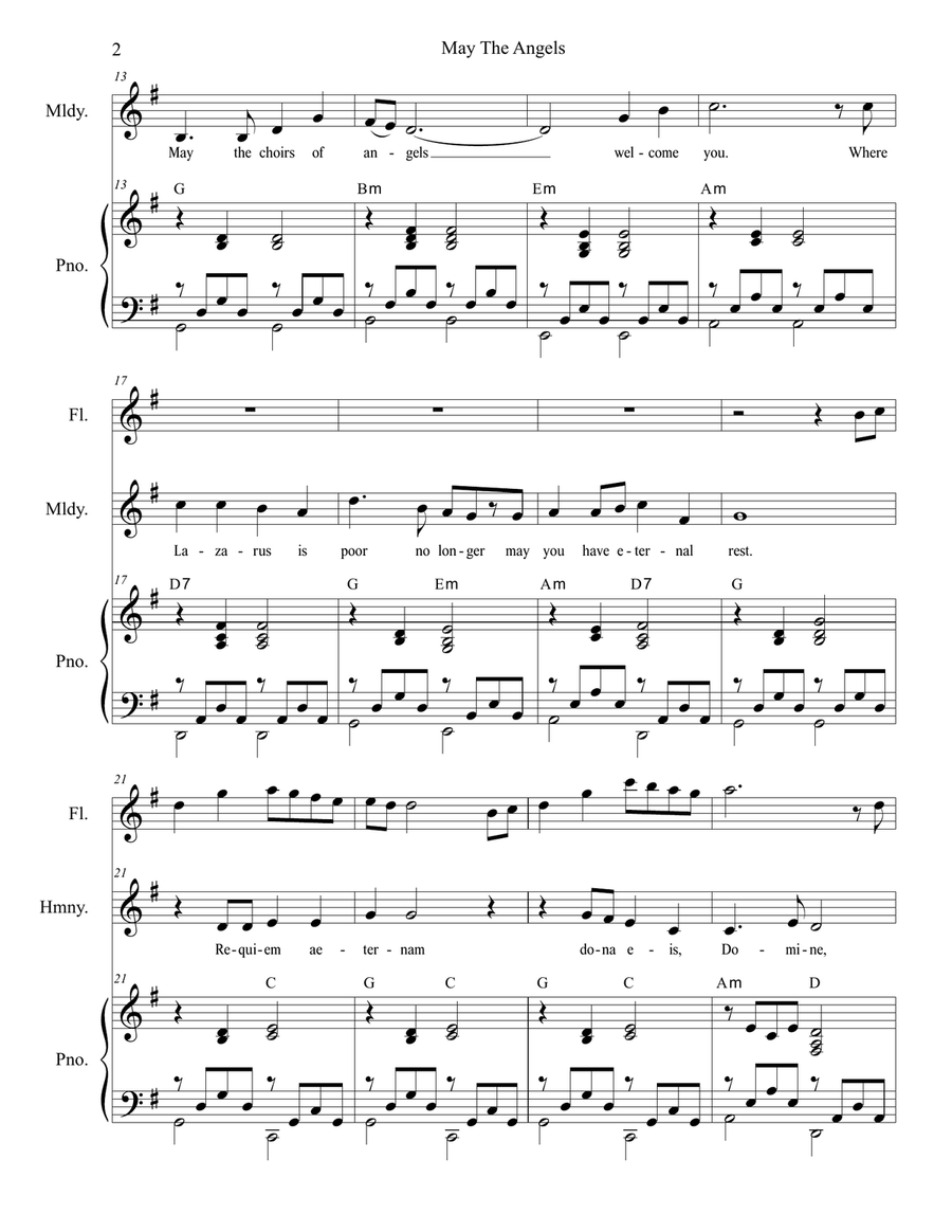 May The Angels Choir scores gallery preview page 2