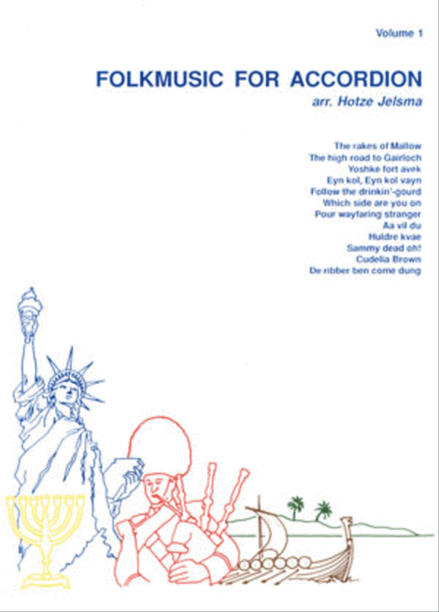 Folkmusic for Accordion vol. 1 Accordion scores gallery preview page 1