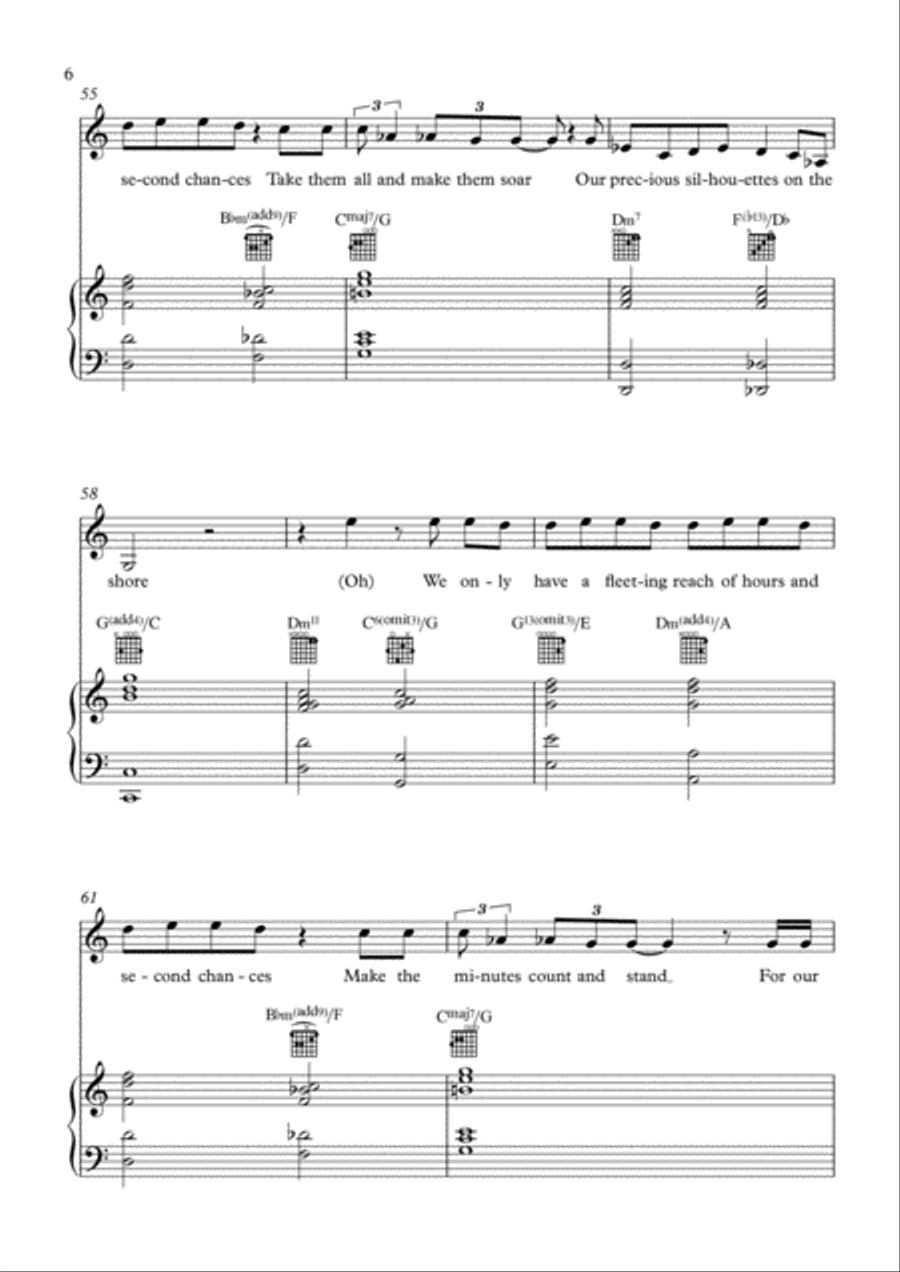 Silhouettes in the Sand Voice scores gallery preview page 6