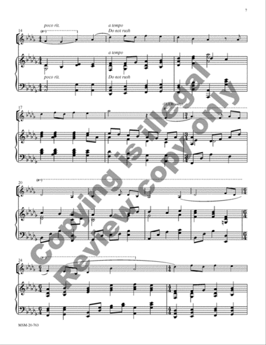 An American Suite for Violin and Piano Violin Solo scores gallery preview page 27