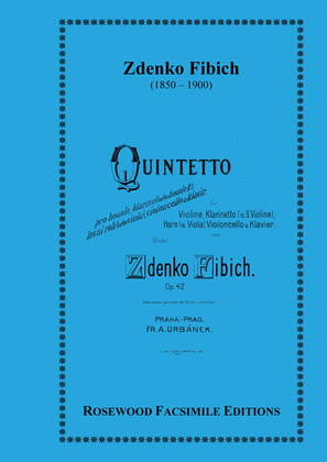 Book cover for Quintet, Op. 42