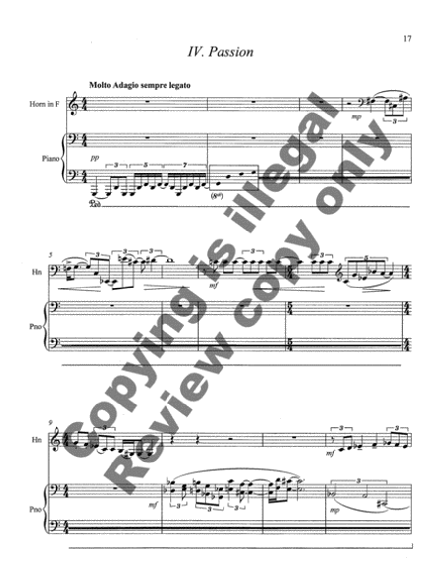 Concerning Passion Piano scores gallery preview page 6