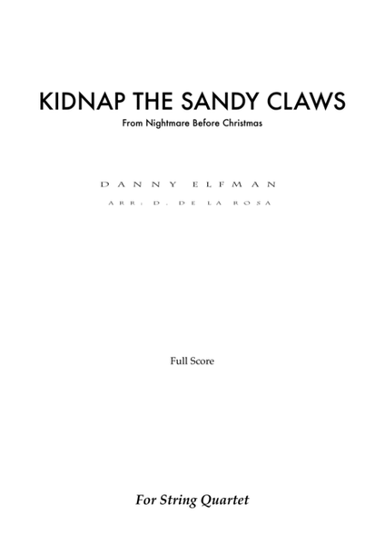 Kidnap The Sandy Claws