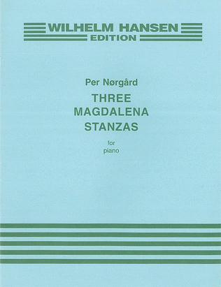 Per Norgard: Three Magdalena Stanzas For Piano