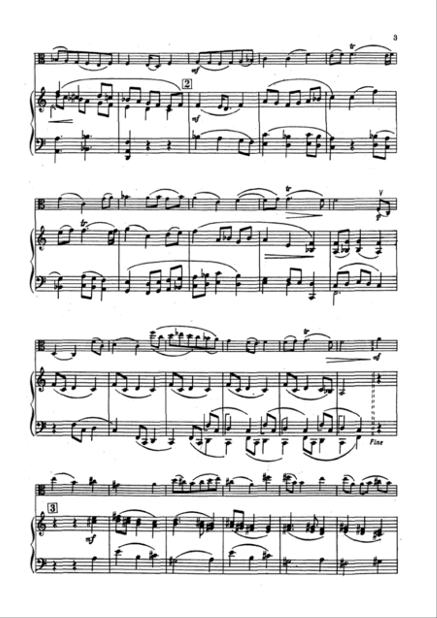 Viola Sonata no.1 Viola Sonata no.1 Piano scores gallery preview page 2