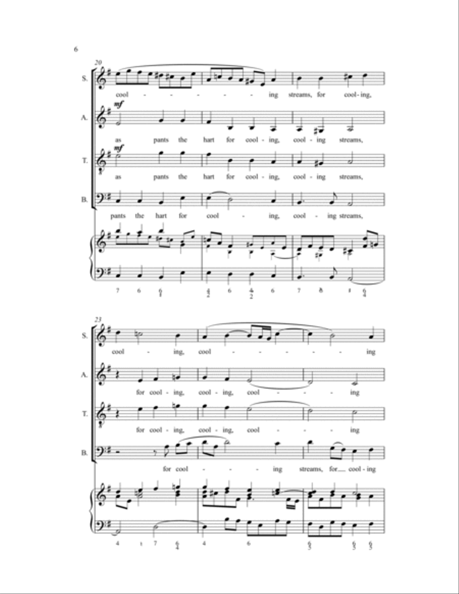 As Pants the Hart As Pants the Hart 4-Part scores gallery preview page 9