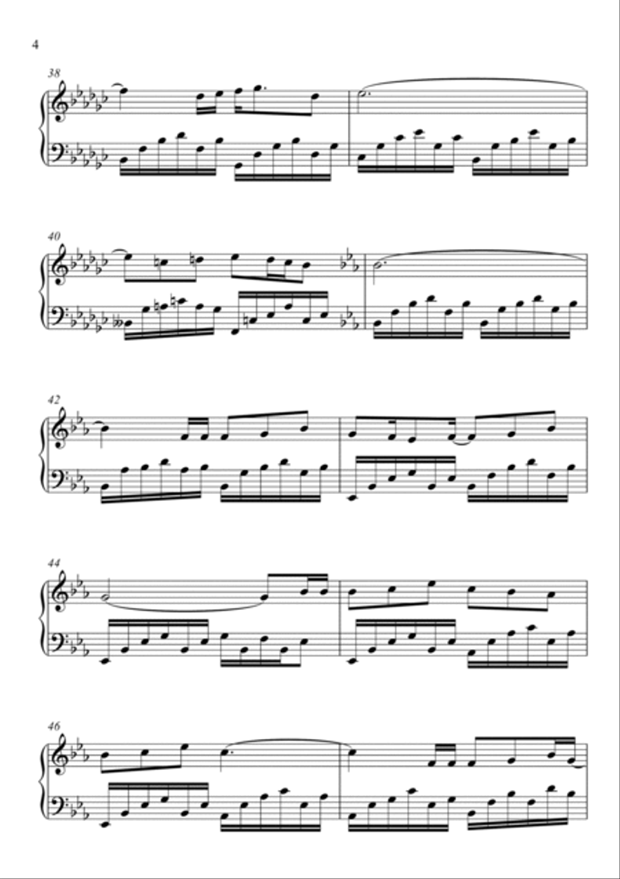 She's Always A Woman Piano Solo scores gallery preview page 4