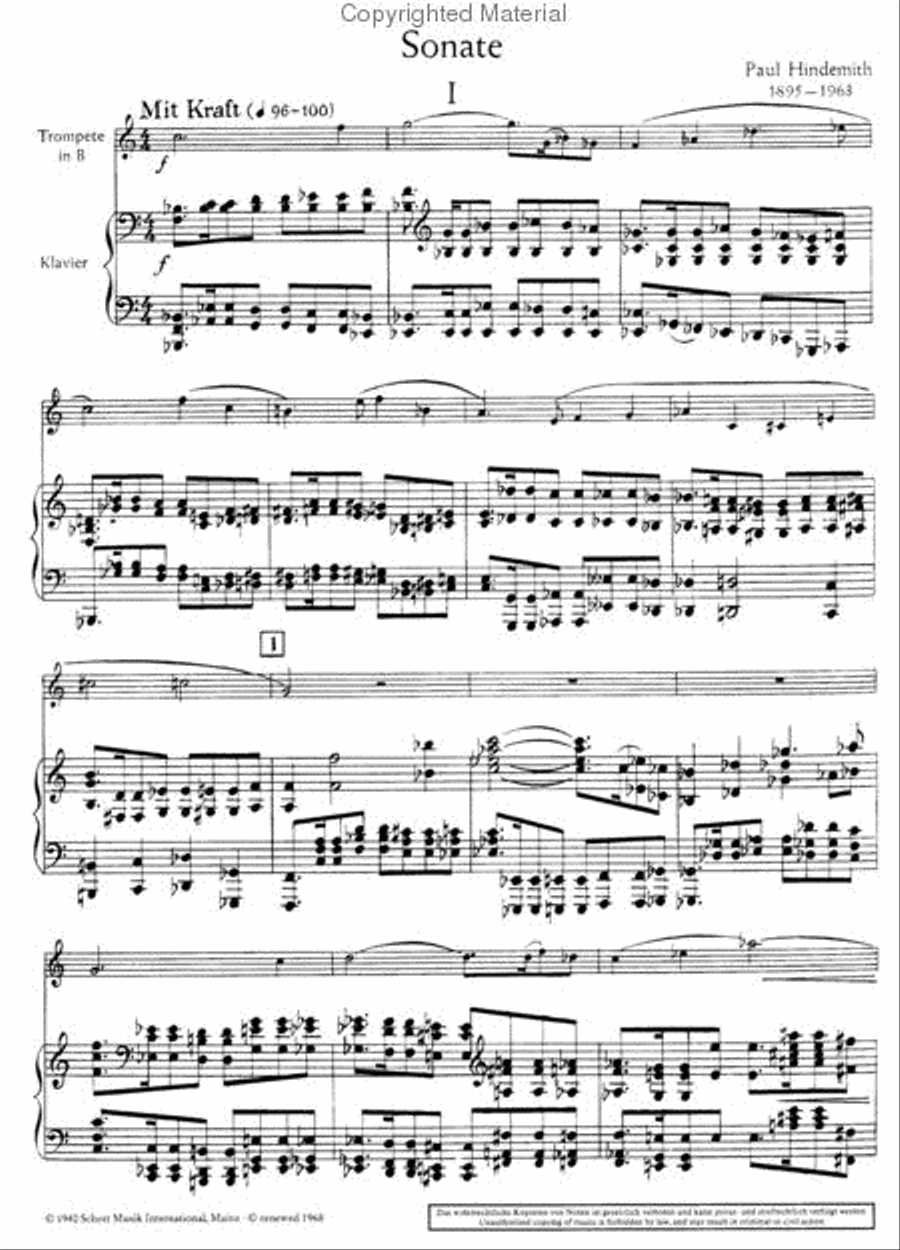 Trumpet Sonata (1939)