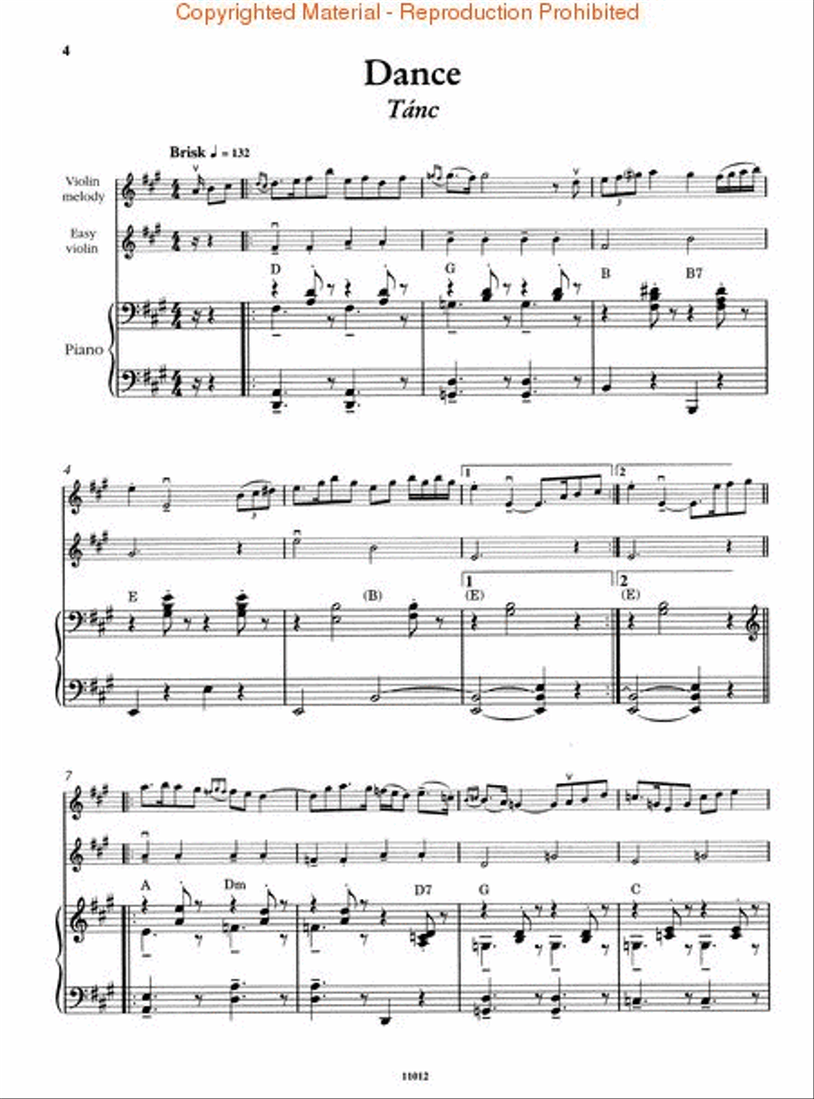 The Gypsy Fiddler – Complete Violin Solo scores gallery preview page 4