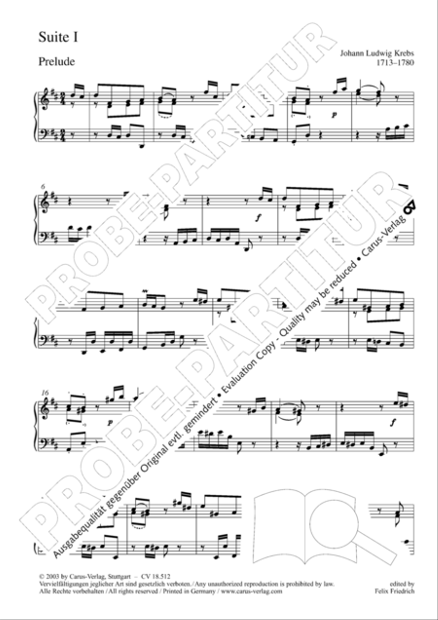 Six Suites Six Suites Harpsichord scores gallery preview page 11