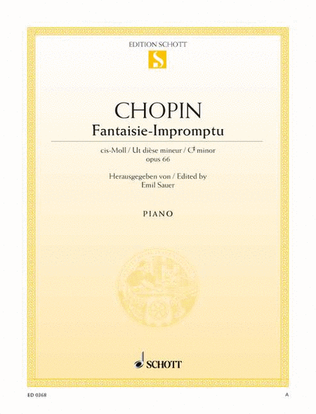 Book cover for Fantaisie-Impromptu C-sharp minor, Op. 66 (posth.)