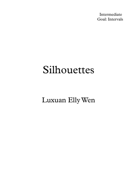 Silhouettes-A Chinese pentatonic music composed for intermediate pianist, as Lunar New Year special image number null