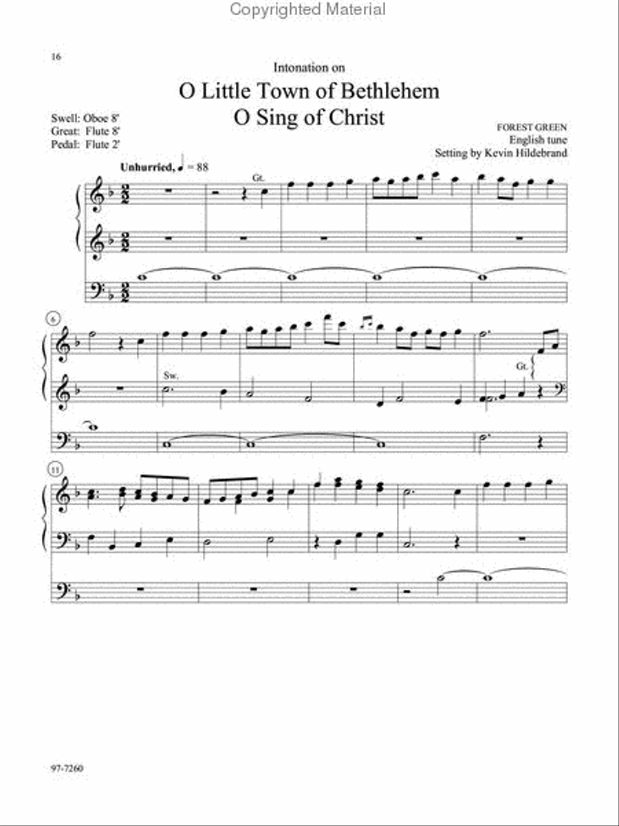 Bethlehem's Rose Bethlehem's Rose Organ scores gallery preview page 6