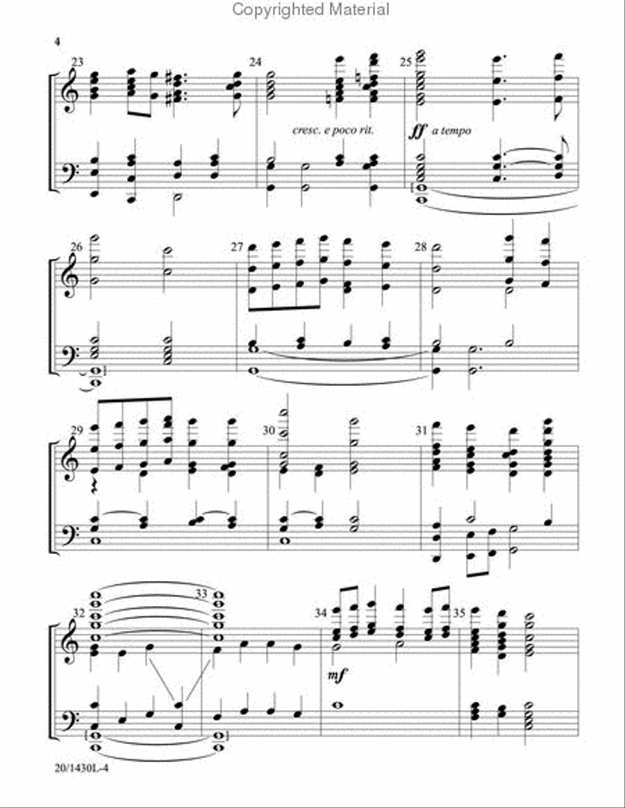 Easter Proclamation 5-Octaves scores gallery preview page 4