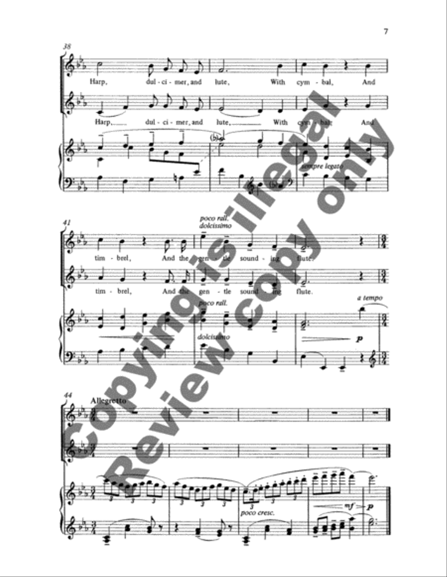 My Master Hath a Garden My Master Hath a Garden Alto Voice scores gallery preview page 8