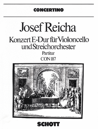 Book cover for Cello Concerto E Major