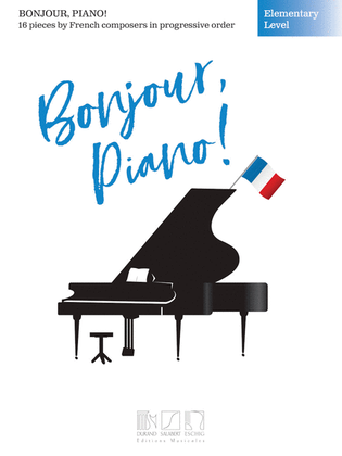 Book cover for Bonjour, Piano! - Elementary Level