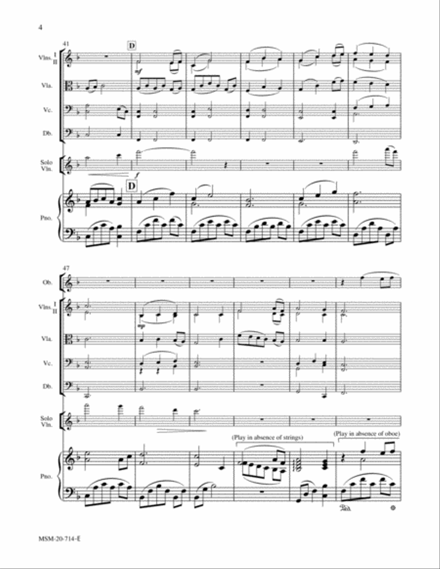 Amazing Grace Amazing Grace Oboe scores gallery preview page 4
