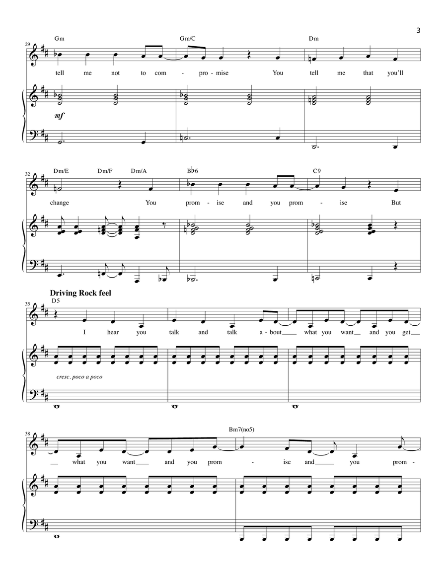 The Great Compromise Voice scores gallery preview page 3