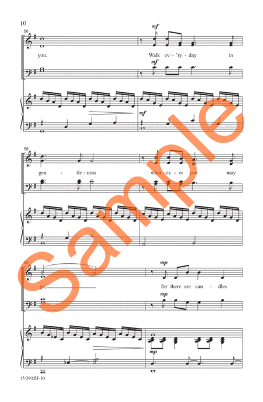 Snow Angels Snow Angels 4-Part scores gallery preview page 9