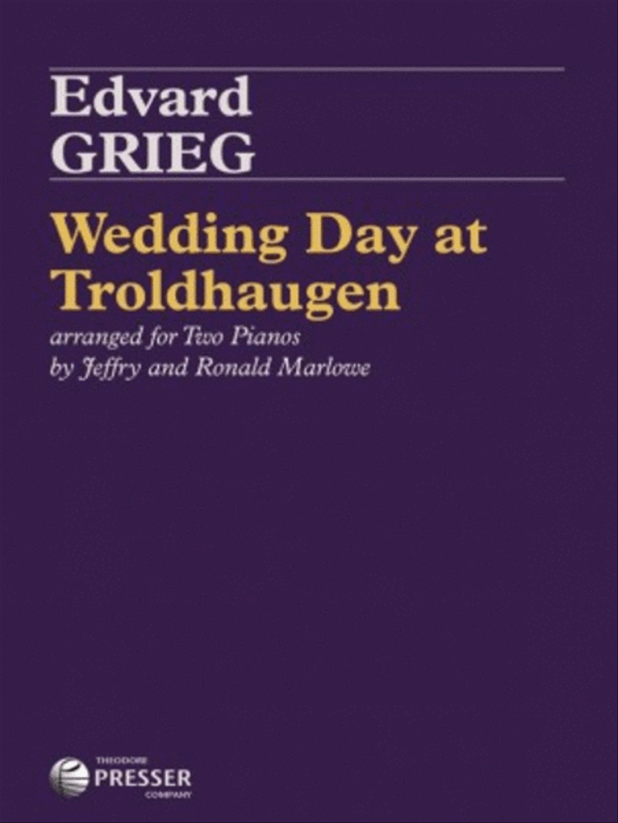 Wedding Day at Troldhaugen Chamber Music scores gallery preview page 1