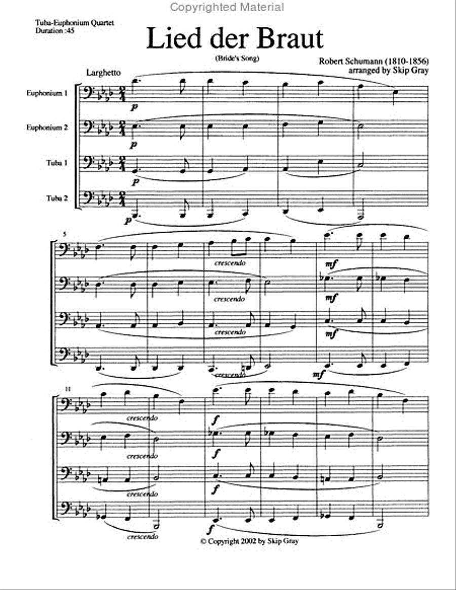 Concert and Contest Collection for Tuba-Euphonium Quartet EETT scores gallery preview page 3