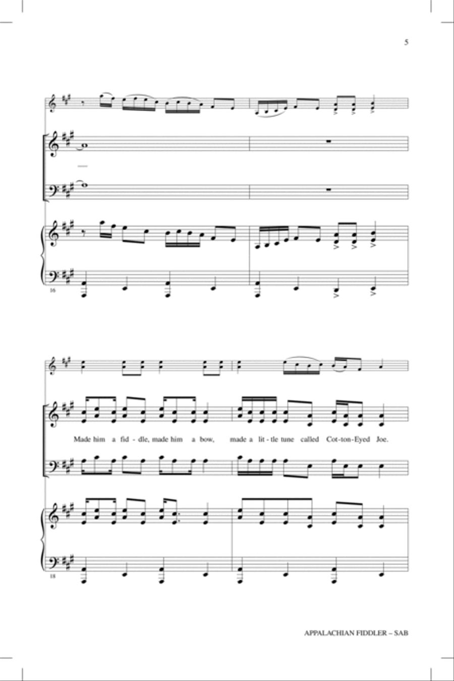 Cumberland Gap Cumberland Gap 3-Part scores gallery preview page 4