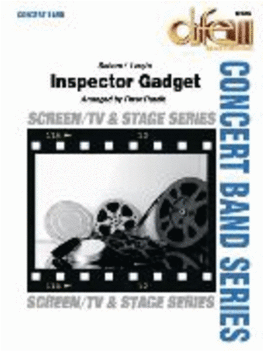 Theme from Inspector Gadget Concert Band scores gallery preview page 1