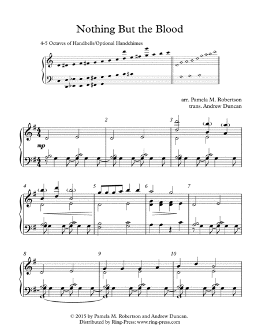 Nothing But the Blood (4-5 octaves, Level 3) 5-Octaves scores gallery preview page 3