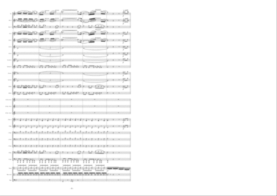 Verdammt Ich Lieb' Dich Concert Band scores gallery preview page 6