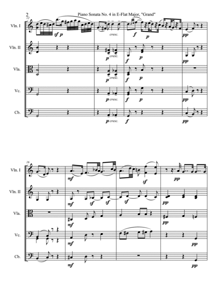 Piano Sonata No. 4, Movement 2