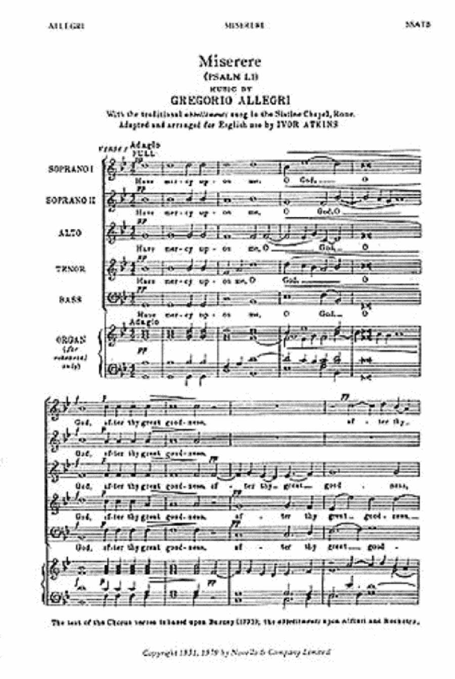 Miserere (Psalm LI)