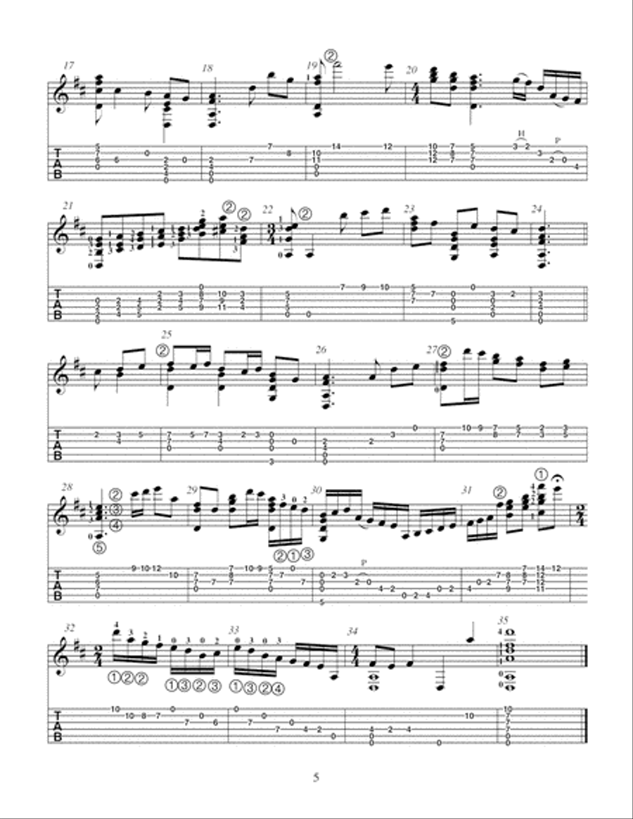 Guitar Airs & Ballads Guitar scores gallery preview page 6