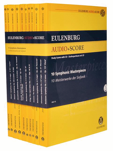 10 Symphonic Masterpieces (eulenburg Audio+scores Boxed Set)